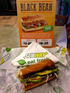 Subway's Vegan Subs