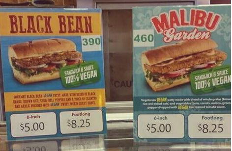 Subway Widely Expands Vegan Menu in DC & LA!